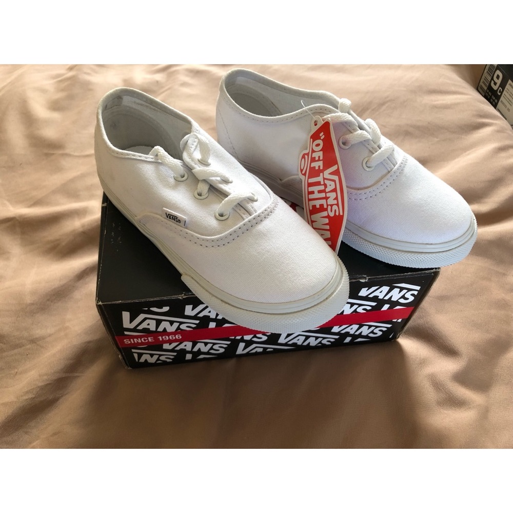 all white vans
